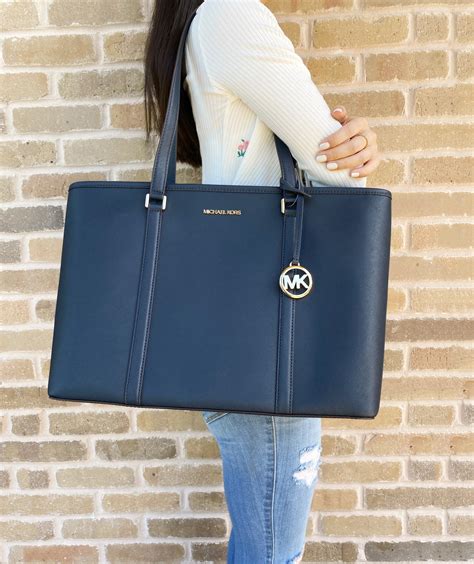 michael kors laptop bag 17 inch|michael kors sady laptop bag.